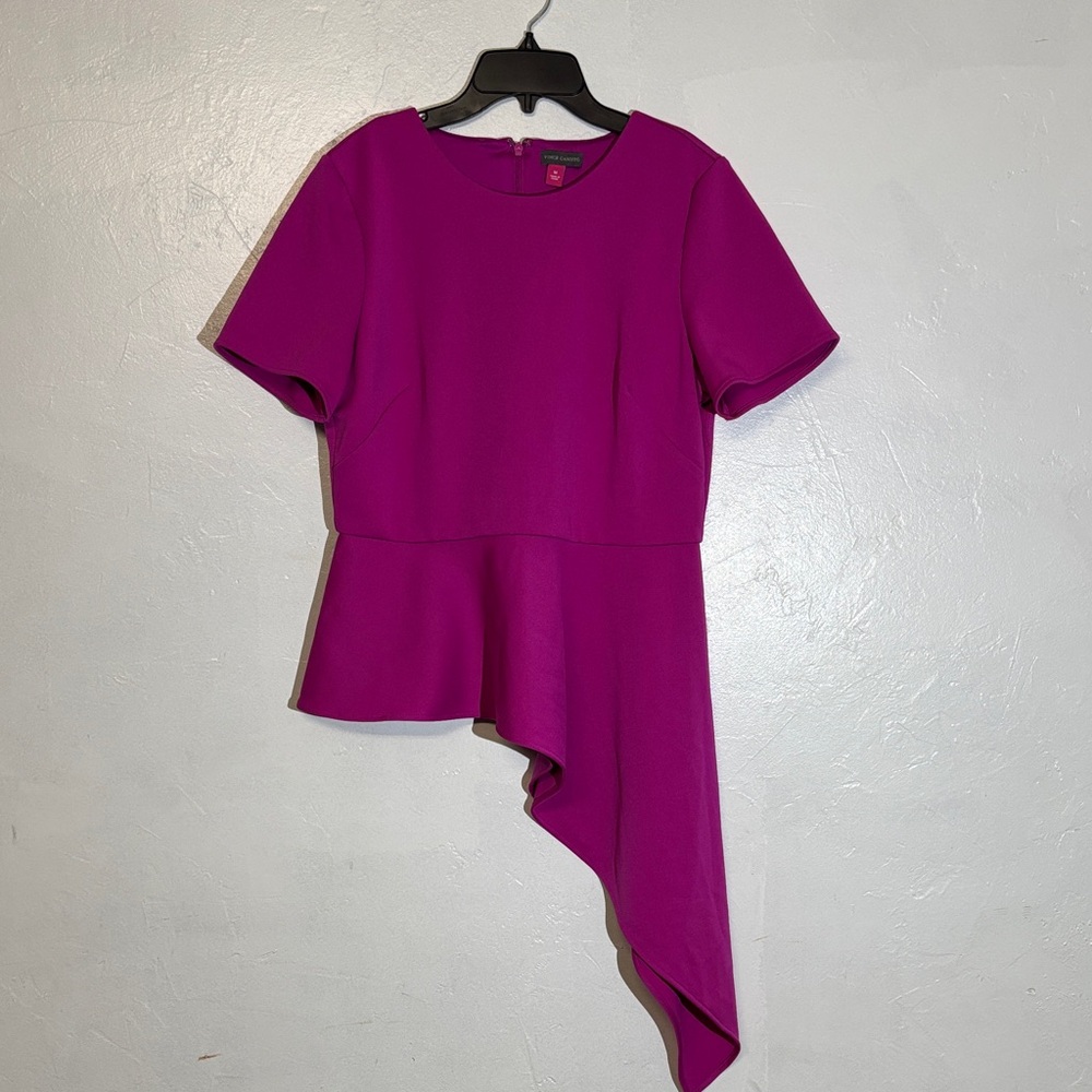 Vince Camuto Fuchsia Asymmetrical Dress